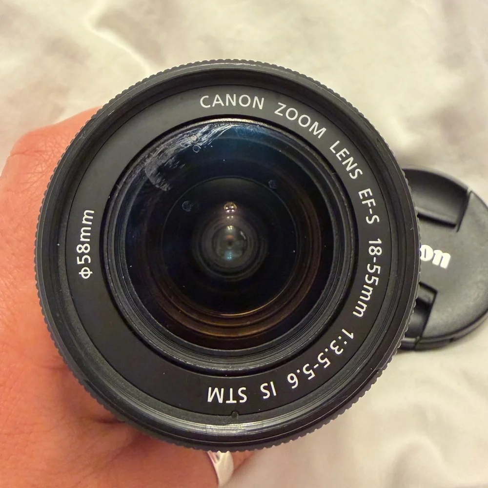 Canon Black EFS 18-55mm Lens